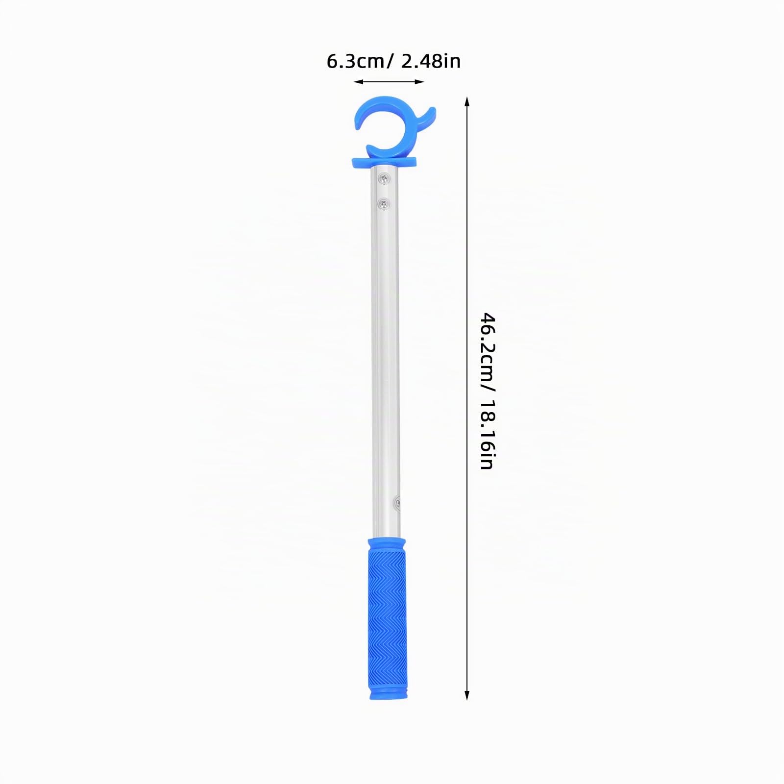 VILLCASE Jalousien-Öffnungsstange 46,2 cm, 151 g – Fensteröffnerstange zum einfachen Öffnen & Schließen von Markisenfenstern ohne Leiter, für hohe Wohnzimmer- & Küchenfenster, innen & außen