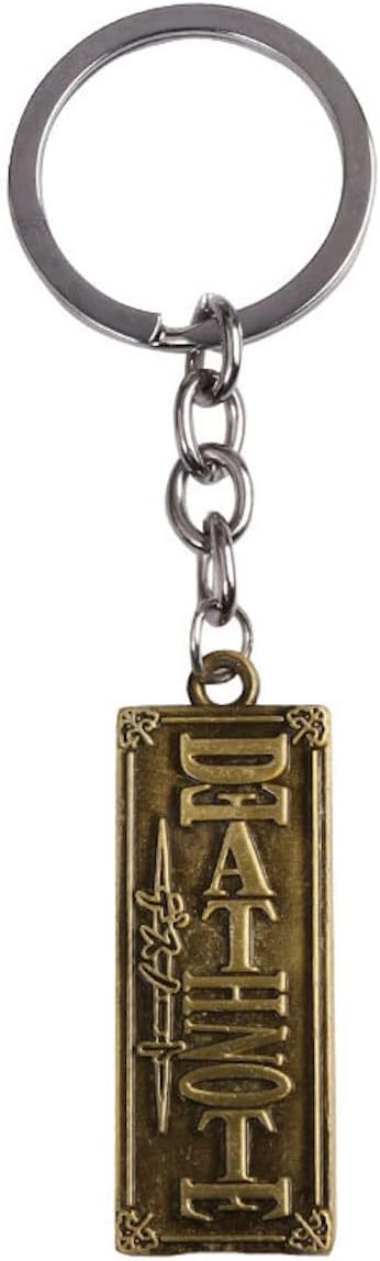 Anime Manga Keychain Personalized Keyring Car Key Chain Bag Pendant Novelty Bleach Naruto Antique Gold Tone Gift