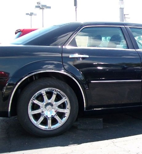 312 Motoring Fits 2008-2012 Lexus Is-F Isf Chrome Wheel Well/Fender Trim Moldings 4Pc 2009 2010 2011 08 09 10 11 12 Is F #TOP5