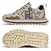 Yebonsho Men's Fashion Casual Low Top Sneakers Comfy Non Slip Breathable Walking Shoes Lace Up Sneakers Chunky Sneakers (Beige, Adult, Men, 10.5, Numeric, US Footwear Size System, Medium)