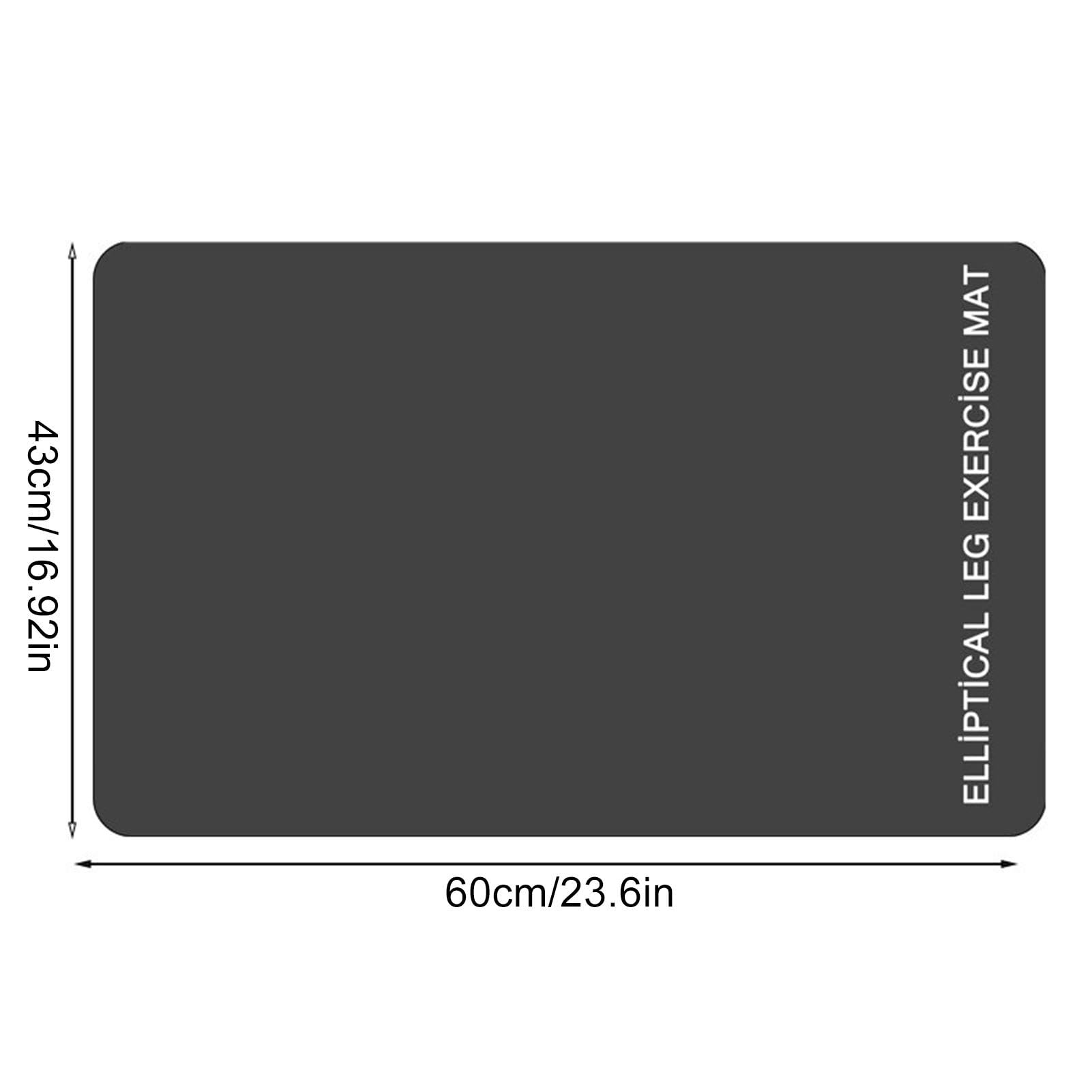 Tappetino Antiscivolo Per Esercizi Gambe - 60x43cm, Per Pedaliera Sotto Scrivania, Ellittica, Fitness