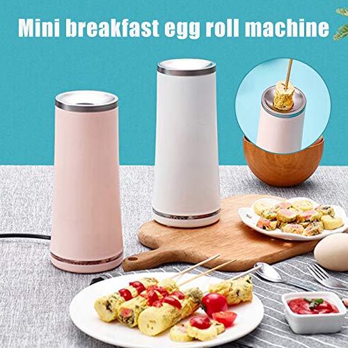 Gelentea Automatischer Eierbecher Eierrollmaschine Eierbecher Mini Eierkocher Wurst Instant Frühstück Maker Maschine – Bild 4