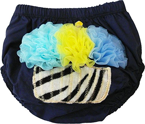 Wenchoice Girl'S Cupcake Navy Blue Bloomer L(12-18M)