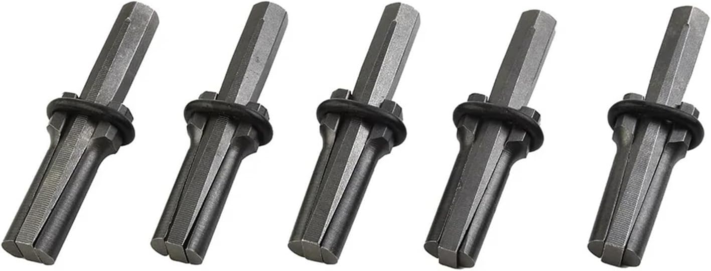 Stone Splitter Wedge Tool Wedge Kit Suited To Handle Hard Rock And Concrete Splitting Tasks With Five Tools At A Size Of 9/16 Inches