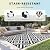 Favoyard Outdoor Rug 5x8 ft Waterproof Reversible Patio Plastic Straw Rugs for Decor Clearance Outside Large RV Camping Area Carpet Mat for Porch Deck Balcony Pool Backyard Picnic Beach Camper Door
