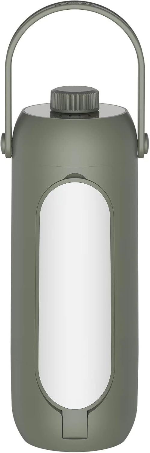 [qiukala]【アウトドア キャンプライト】USB充電式 折りたたみ可能 テント用ランタン 3色調光 手提げライト 登山・キャン