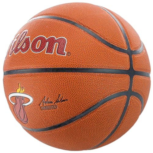 Image of Wilson NBA Miami Heat PureFeel Basketball - Size 7, 29.5 inch