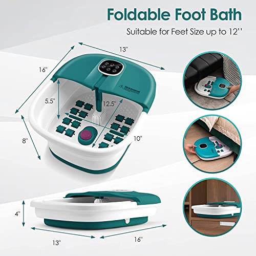 Spa de Pies Plegable MEDIMALL con Control Remoto miniatura 7