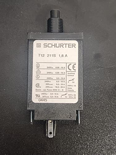 (1 PC) 4410.0027 SCHURTER CIR BRKR THRM 600MA 240VAC 28VDC