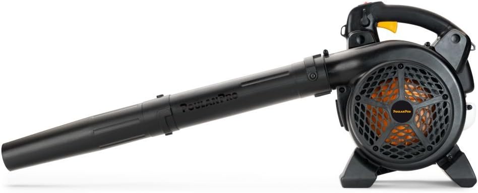 Poulan Pro PRB26, 25cc 2-Cycle Gas 470 CFM 200 MPH Handheld Leaf Blower , Black