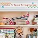 HEY! PLAY! Kids Shopping Cart - Toddler Grocery Cart with Pivoting Front Wheels and Folds for Easy Storage - for Pretend Play Grocery Store
