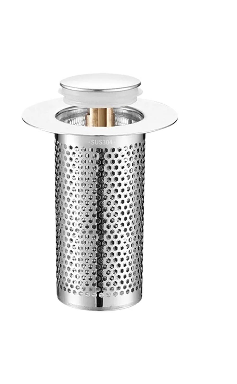 Noyau de rebond en acier inoxydable pour bonde de lavabo durable