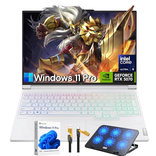Lenovo Legion 7i Gaming Laptop - Intel 24-Core Ultra 9 275HX, NVIDIA RTX 5070, 16