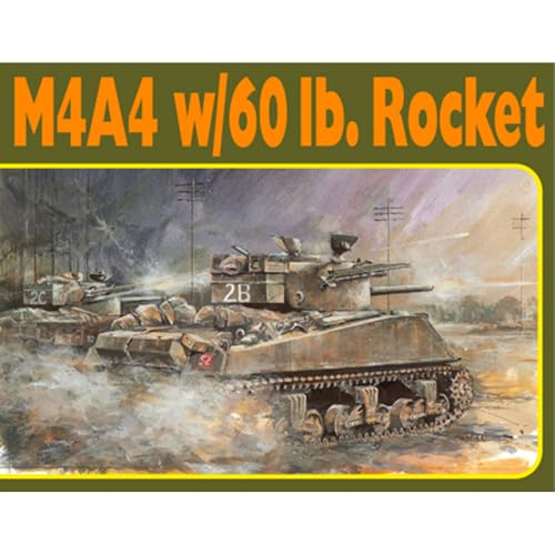Char M4A4 avec fusée 27,2 kg Dragon Models maquette militaire à monter