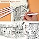 30 Stück Radierstift Papierwischer Set Zeichnen Zubehör Sketch Wiping Pen Mischschwammstifte für Skizzen Papierwischer Bleistift um Zeichnen für Schattierung und Weichzeichnung von Skizzen