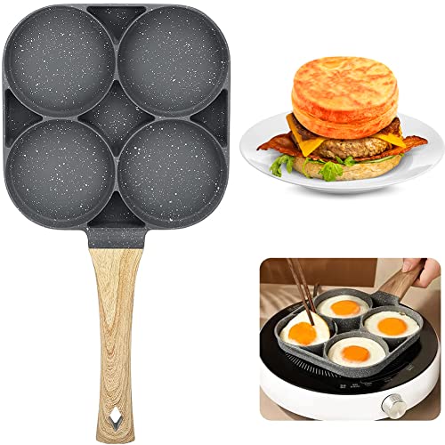 Padella Antiaderente per Uova Fritte | Utensile da Cucina a 3