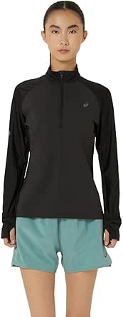 asics(アシックス) ランニングウェア ウィンドブロックハーフジップトップ 2012D091 レディース