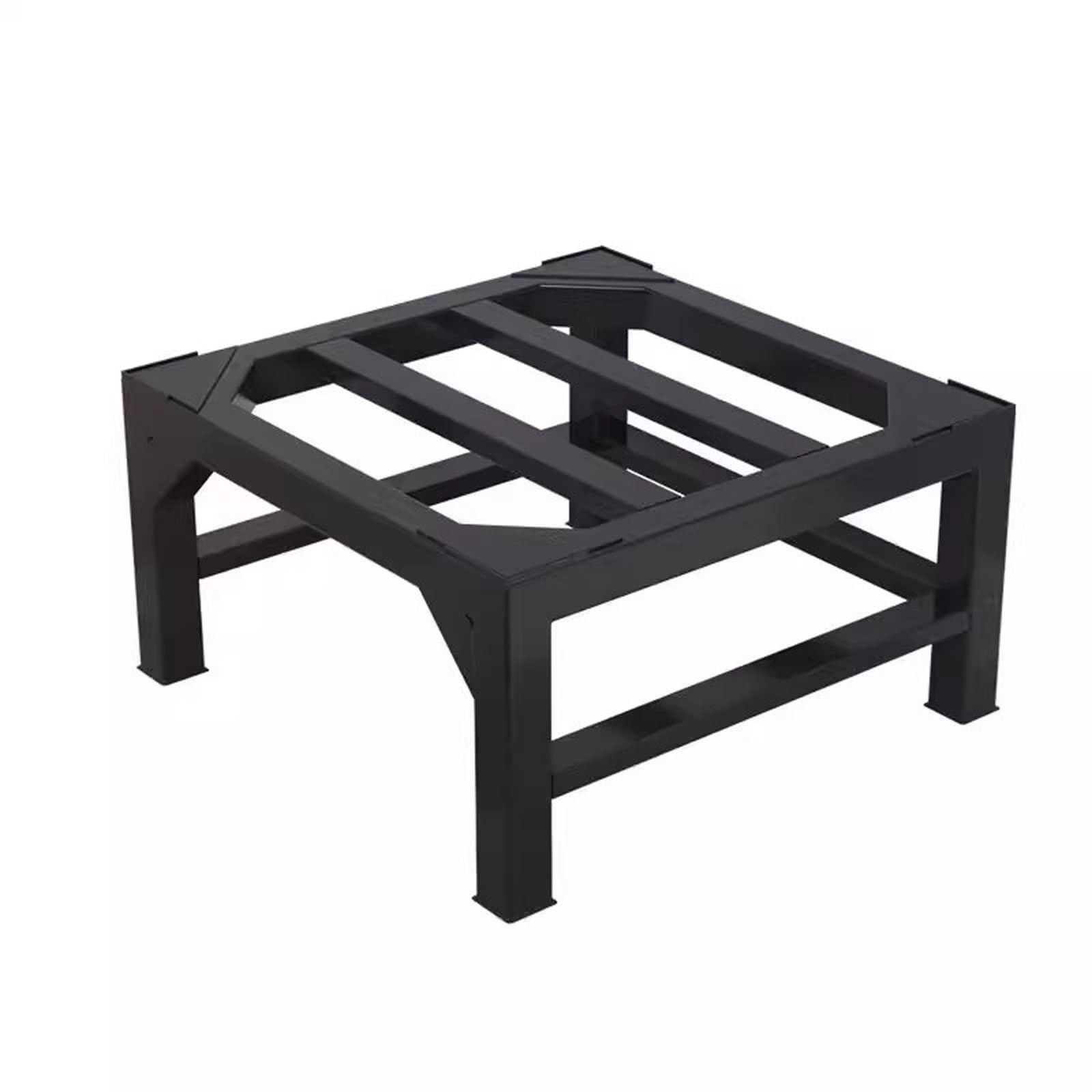 Base de lavadora y pedestal para secadora, estante de acero con recubrimiento en polvo resistente, solución de almacenamiento de lavandería ajustable y resistente que ahorra espacio
