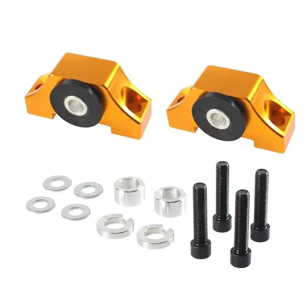 Torque Mount Kit Compatible with 1992–2000 Civic EG EK D15 D16 B16 B18 B20 Engine(Gold)
