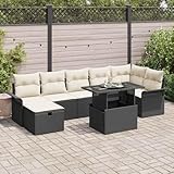 Cet ensemble de sièges modernes, c'est tout sur le style et le confort, parfait pour se relaxer dans les jardins et sur les terrasses