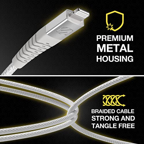 Cable USB C a Lightning largo de 8 pies para usar el iPhone cómodamente desde el sofá 3