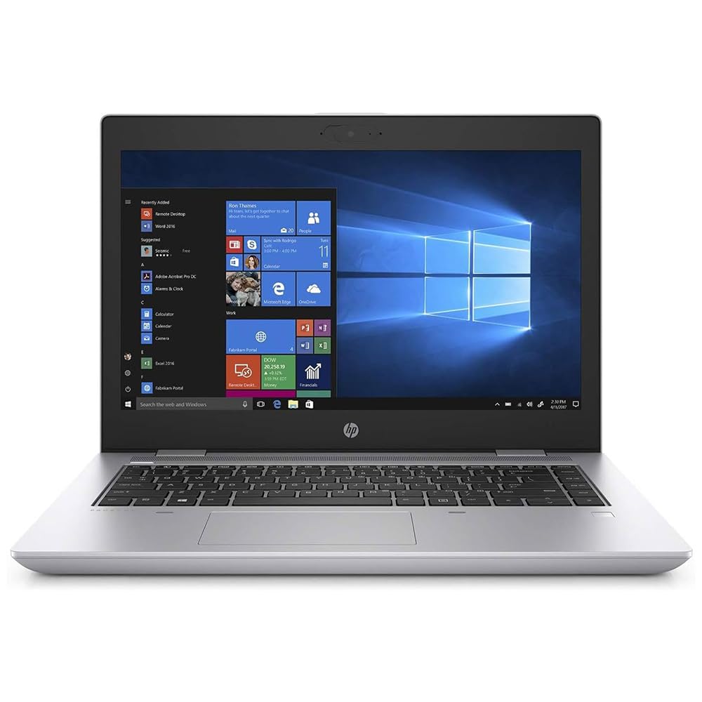 HP ProBook 640 G4 Silver, Pc portatile i5 7th, fino a 3.10 ghz, ram 8GB, SSD 256 gb, Notebook 14 pollici, wi fi, Windows 11 pro, borsa inclusa (Ricondizionato)