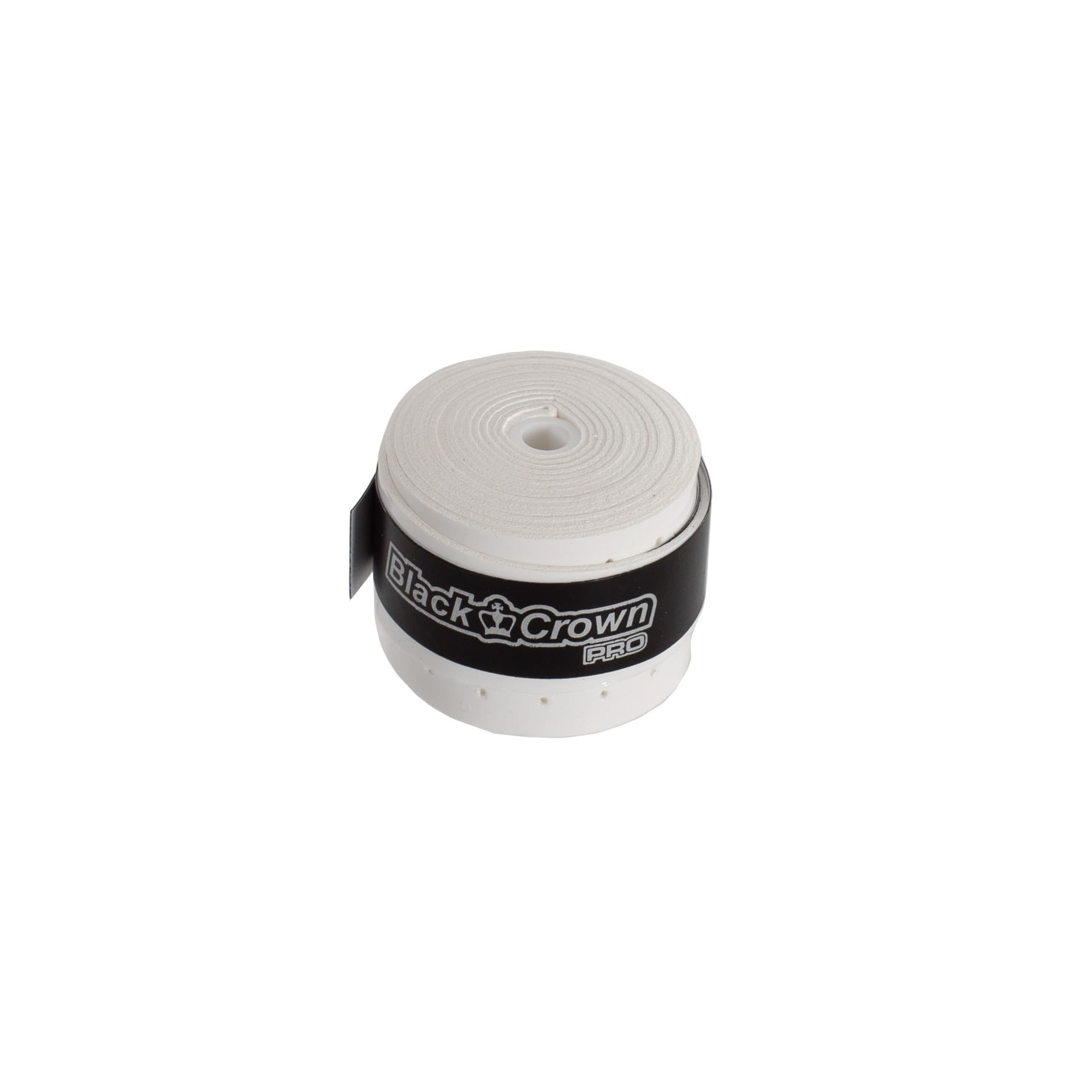 Black Crown - Tarro de 60 Overgrips de Pádel - Blancos o Multicolor - Absorben Sudor - Tacto Suave - Cómodo Agarre