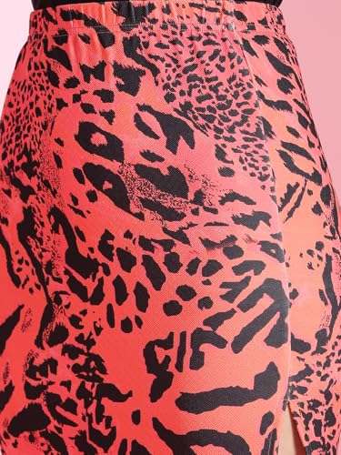 Image of KOTTY Women's Solid and Printed Skirts - A-Line || Pencil || Midi || Maxi || Knee-Length || Flared || Asymmetric Styles for Chic and Comfortable Fashion