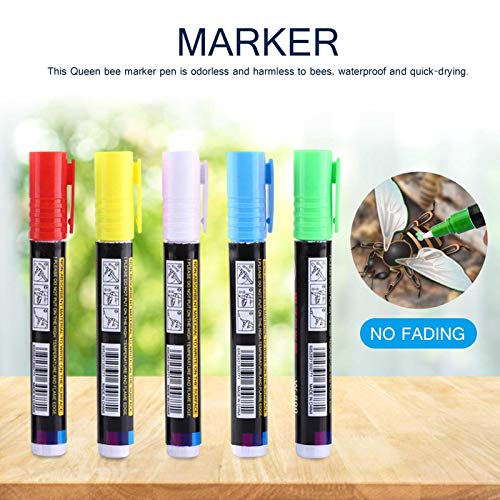 Queen Bee Marker Bienen Markierstift - Schnelltrocknende Markierungsstift Beekeeping Maker Tool Marking Stift Set Für… – Bild 5