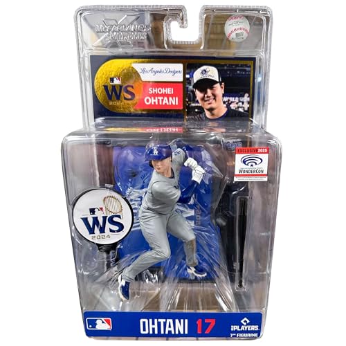 UCC Distributing Mcfarlane Toys World Series Champions - Shohei Ohtani Exclusive 7' Figure with WonderCon Sticker
