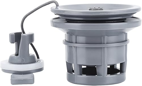 Miniatura 9 de Válvula de barco de PVC duradera gris, reemplazo de válvula de kayak, protección de doble sellado, entusiastas de la navegación para la mayoría de