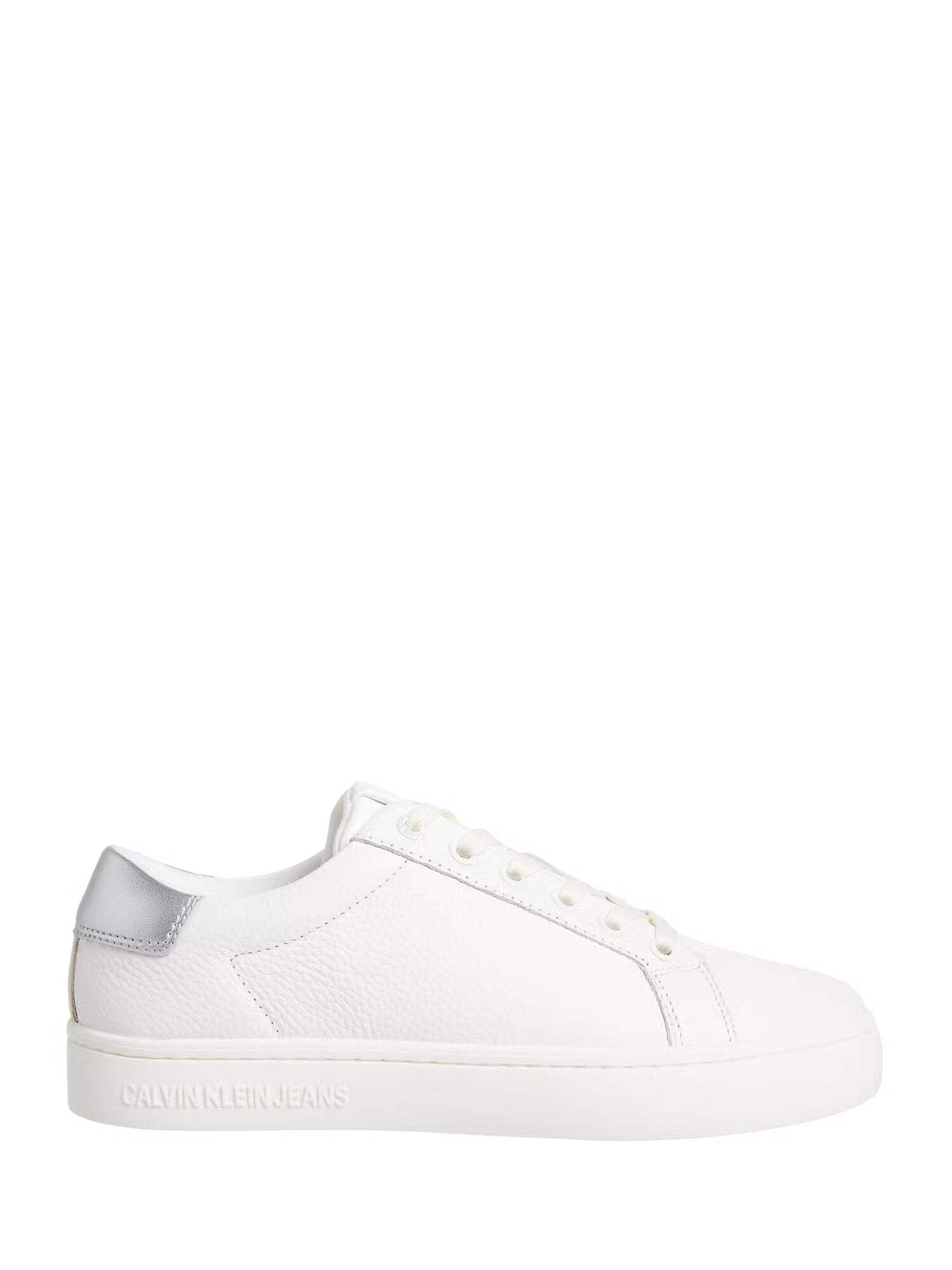 Baskets Blanc Calvin Klein Jeans YW0YW01670 aux finitions soignées