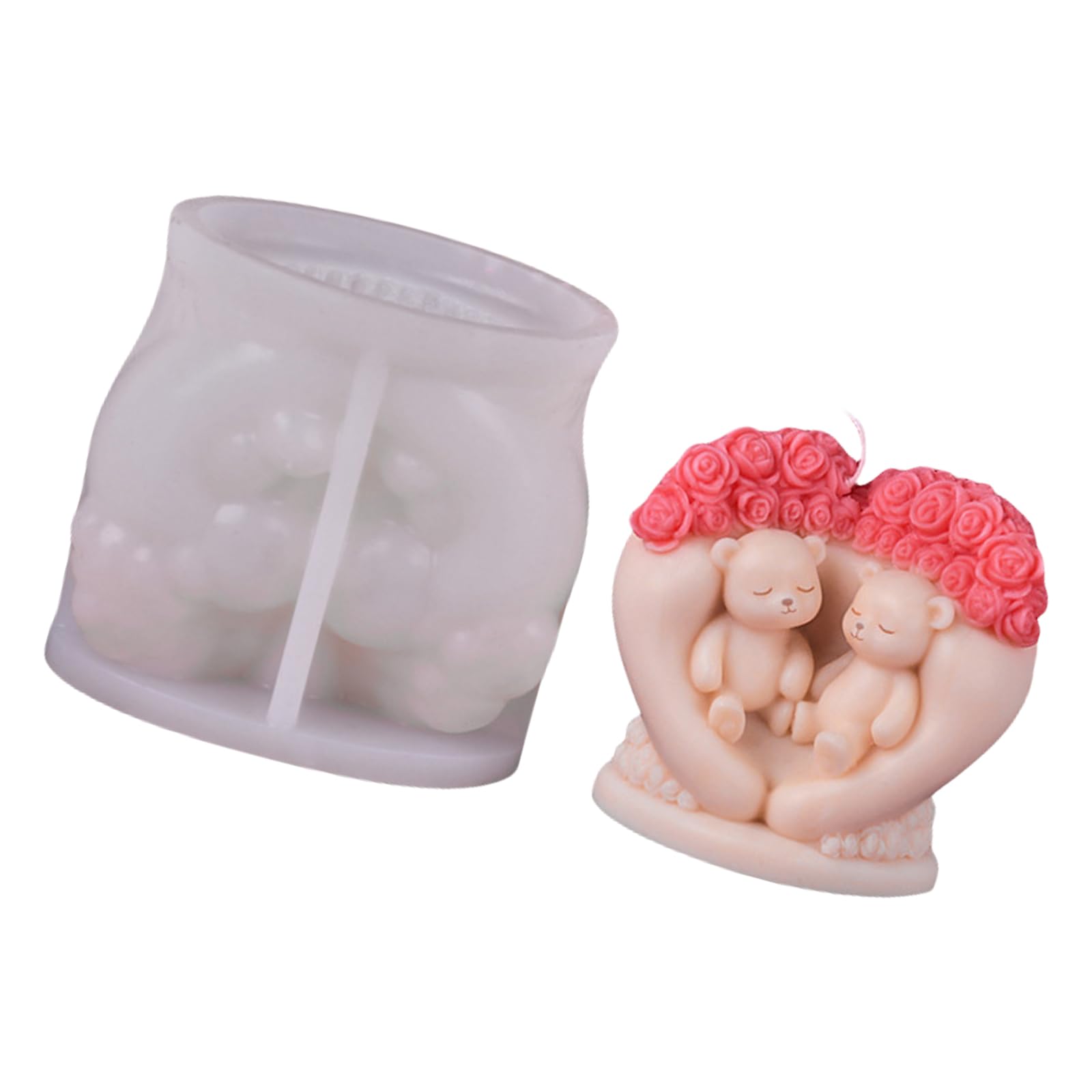 Buxuaaaa A Buxuaaa Hand Castings Silicone Craft Pendants 3D Delicate Baking Fondant Molds Decorations Craft Mold