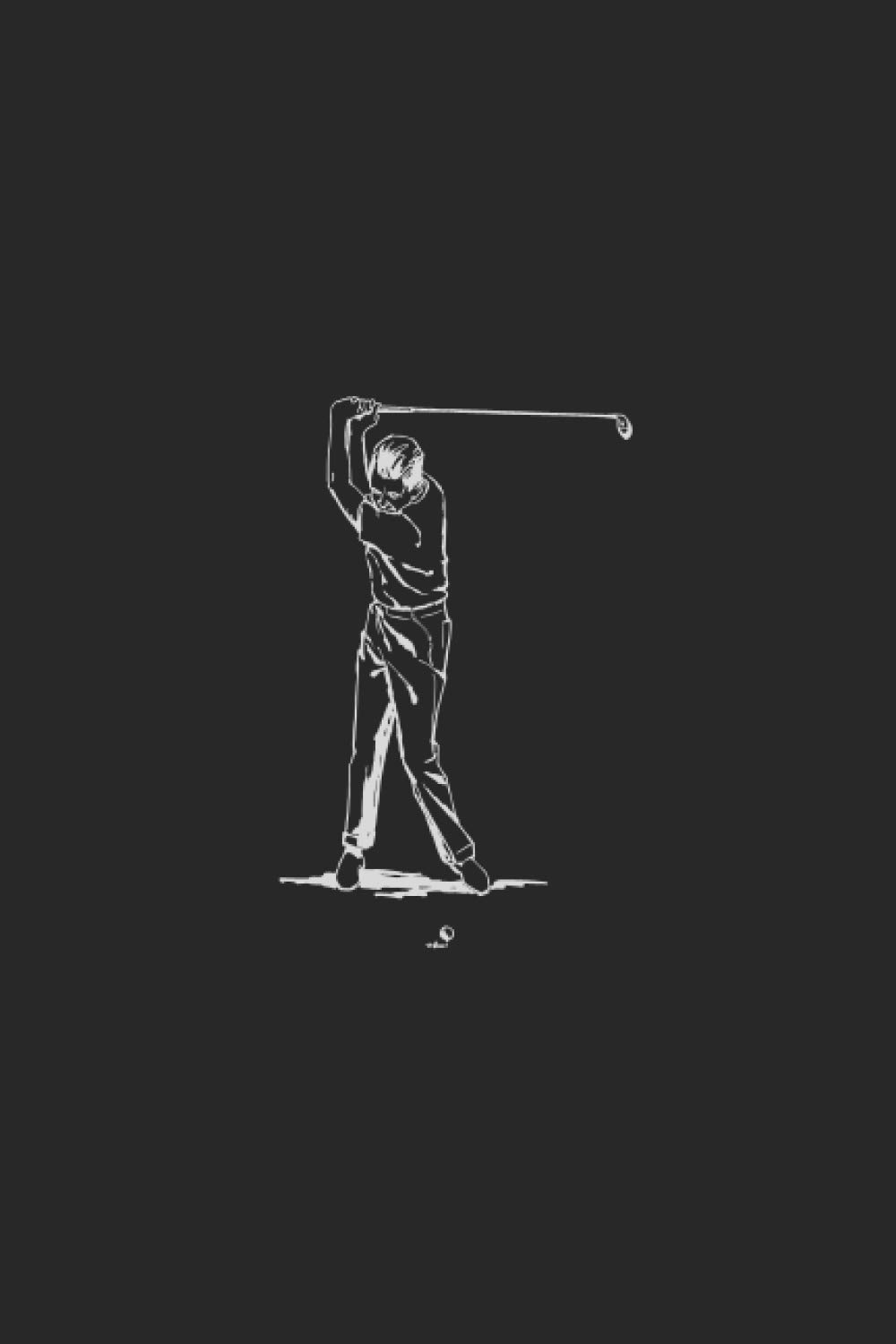 Golf: 6x9 Notebook for Daily Activities Thoguhts, Journal Notebook (For Golfers)