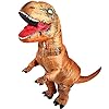 Aufblasbare Dinosaurier T-Rex Kostüm - Adult eine Größe Kostüm Halloween Outfit - mit Batterie betriebenen Ventilator #1
