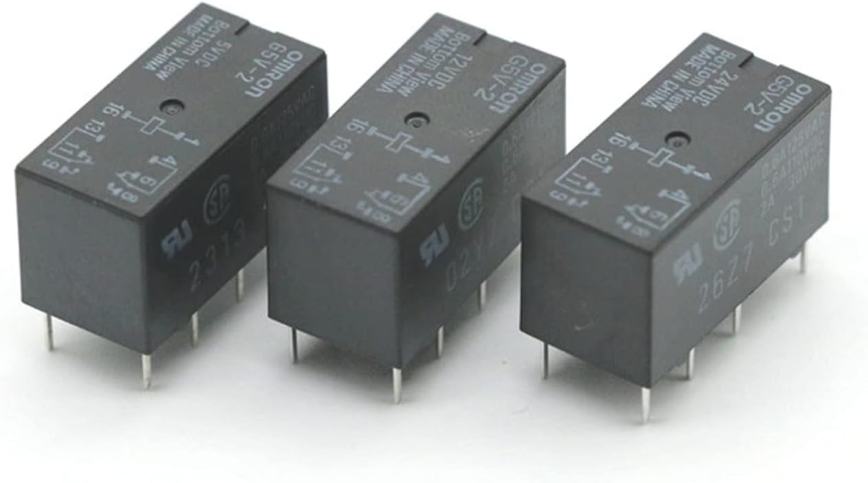 5V 12V 24V Relay G5V-2-5VDC G5V-2-12VDC G5V-2-24VDC 2A Signal 8PIN 10PCS/lot(OneColor)