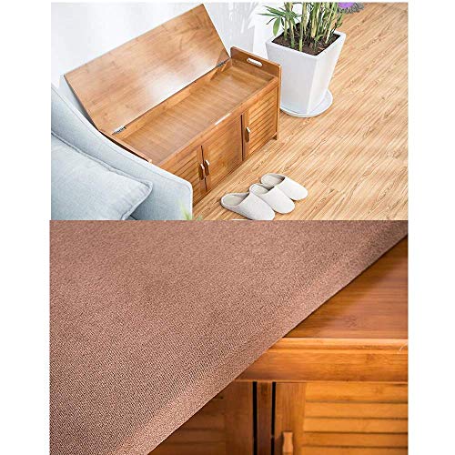 Meuble à chaussures avec banc rembourré MU en bois 2 portes pour entrée chic et rangée