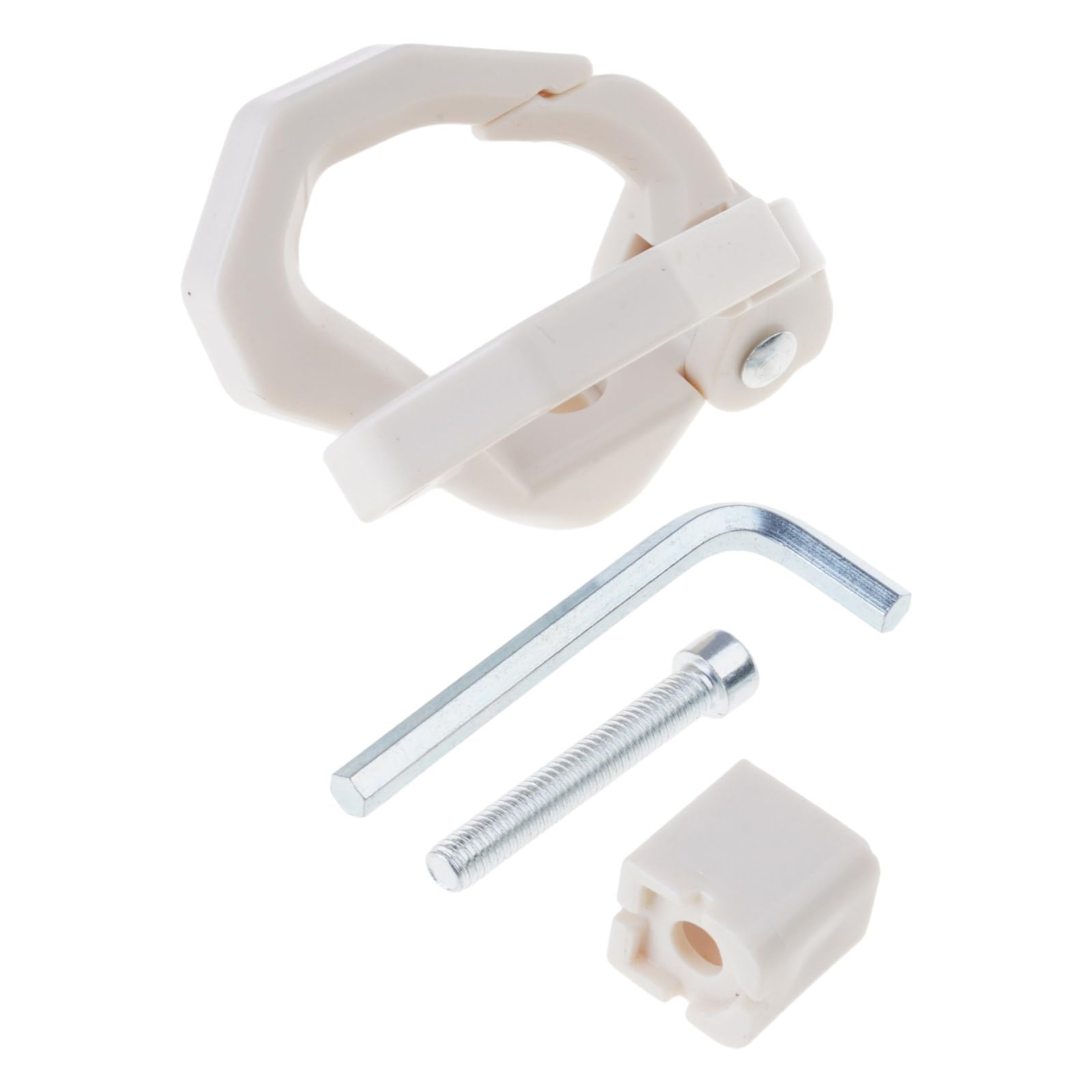 Hsioluted Front-Mount Motorcycle Cargo Hook Heavy Duty ABS/Aluminum Alloy Hanger for Ebikes & Scooters, Quick Installation Electric Bike Front Hook Bike Cargo Mount