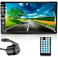 Central Multimidia Mp5 7" Bluetooth USB SD e Espelhamento Android + Câmera de Ré