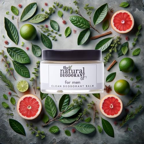 The Natural Deodorant Co, Clean Deodorant Balm For Men 55g, Aluminium Free, Plastic Free, All Day Protection - Image 3