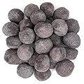 Stanbroil 27 PCS Light Weight Tumbled Lava Rock - Ceramic Fiber Lava Rock for Decorative Landscaping Stones for Outland Living Bond Portable Fire Pit, Gas Log Set and Fireplace