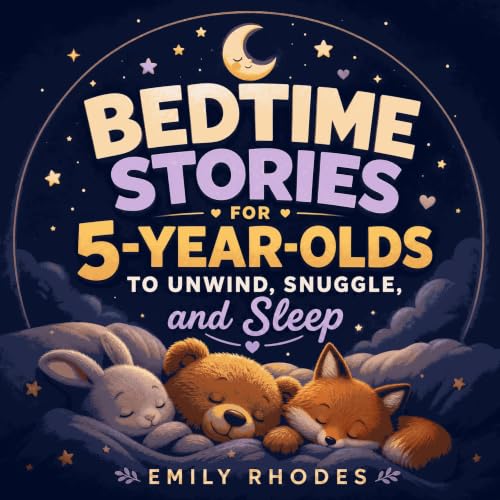 『Bedtime Stories for 5-Year-Olds to Unwind, Snuggle, and Sleep』のカバーアート