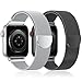 OULUOQI 2024 Neu für Apple Watch Armband - Ersatzarmband Kompatibel mit Apple Watch Armband 45mm 44mm 42mm 49mm 41mm 40mm 38mm, Metall Armbänder für iWatch Series 9 8 7 6 5 4 3 2 1 SE Ultra, 2 Stück Watch mit günstig Kaufen-OULUOQI 2024 Neu für Apple Watch Armband - Ersatzarmband Kompatibel mit Apple Watch Armband 45mm 44mm 42mm 49mm 41mm 40mm 38mm, Metall Armbänder für iWatch Series 9 8 7 6 5 4 3 2 1 SE Ultra, 2 Stück