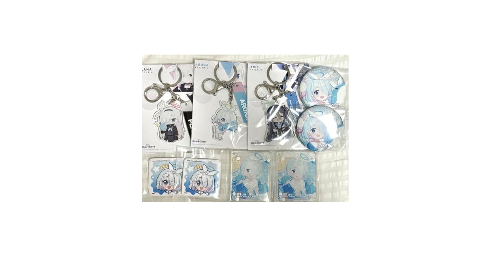 ブルーアーカイブ　ブルアカ　タイ限定　キーホルダー　アロナ　プラナ　アリス Amazon.co.jp: ブルアカ アロナ プラナ アリス タイ限定