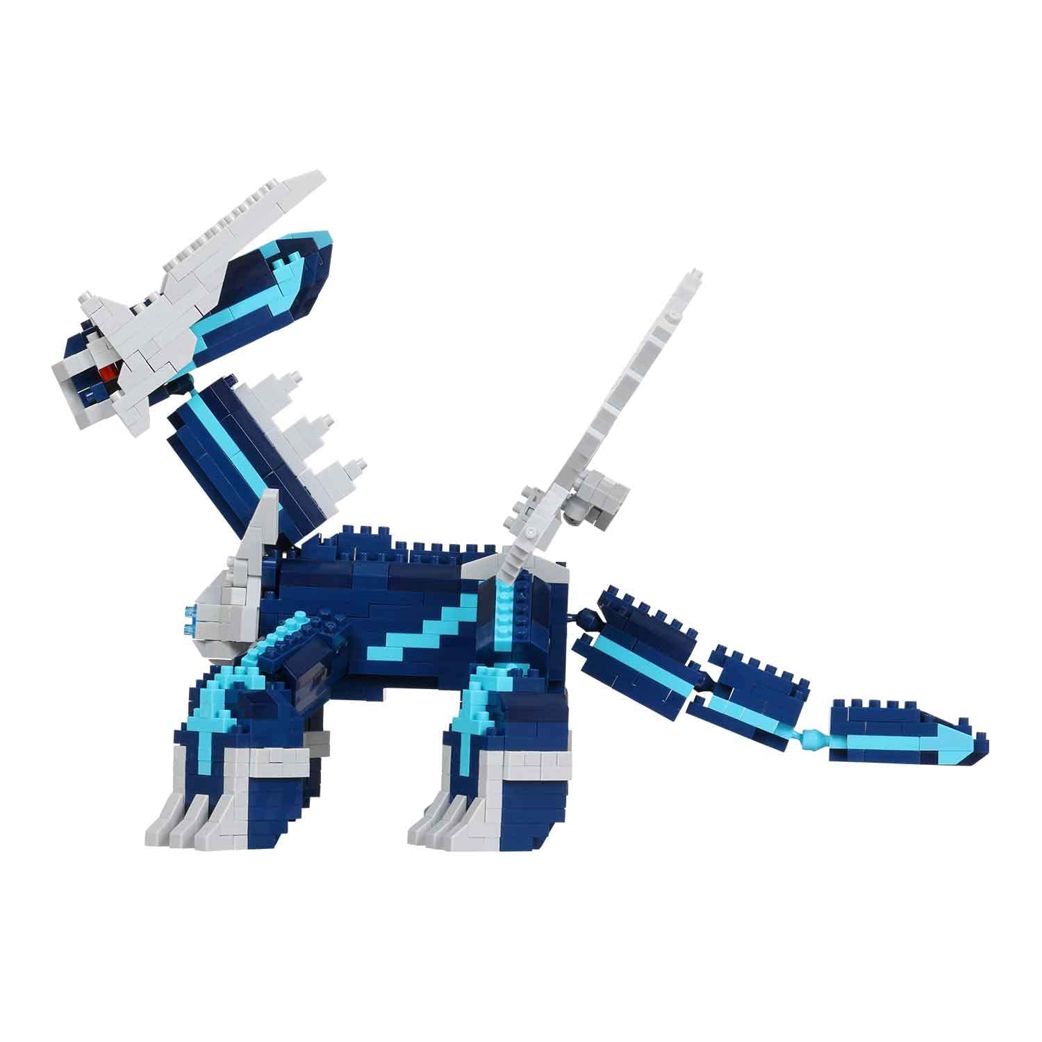 Bandai, Nanoblock, Pokémon Figure Dialga, Mini Figure with 1020 Building Blocks, Construction Toy Mini Building Blocks - Image 4