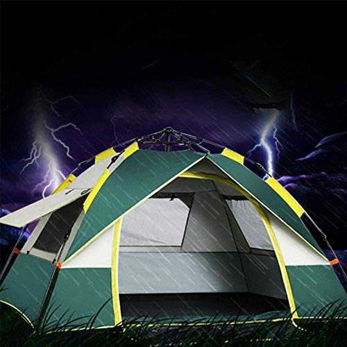 Carpa Familiar Plegable Automática 4-6 Personas Verde miniatura 7