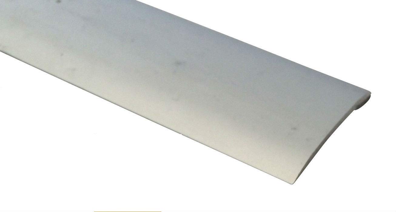 Flooring Direct Silver Self Adhesive Stickdown Carpet Metal Cover Strips Door Bar Thresholds (900Mm, )