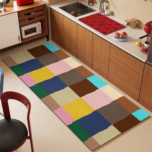 Alfombras de cocina modernas y largas de 50x160 para pasillo, baño y dormitorio 2