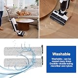 Fixbetter Szczotka rolkowa i filtr do Tineco Floor One S5 STEAM odkurzacza parowego Części zamienne, 2 szczotki rolkowe + 2 filtry + 1 szczotka do czyszczenia