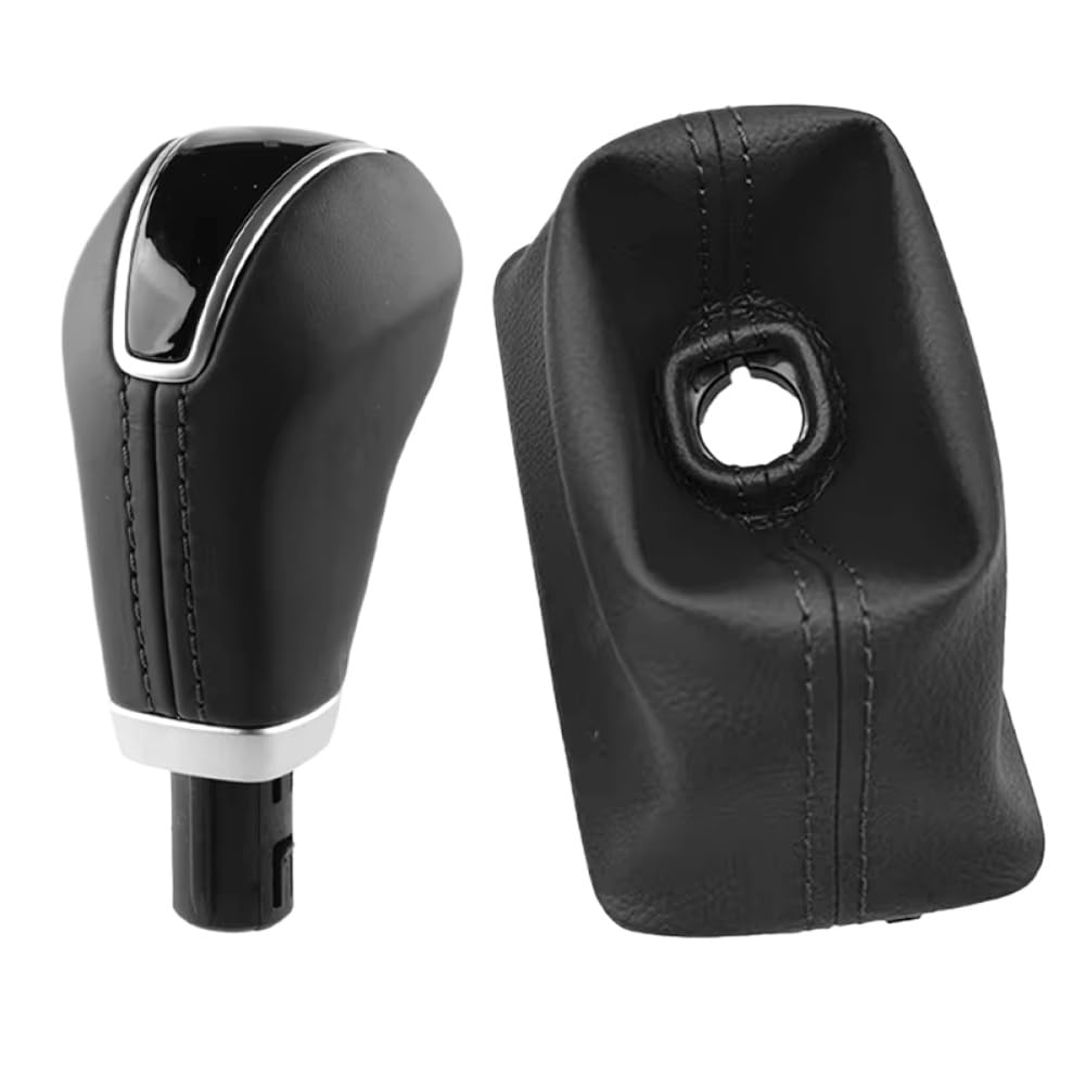 Jzvgsktnz Onecolor Automatic Gear Shift Knob With Protective Boot Cover Compatible With Santa Fe Xl And Santa Fe Sport 2013-2018
